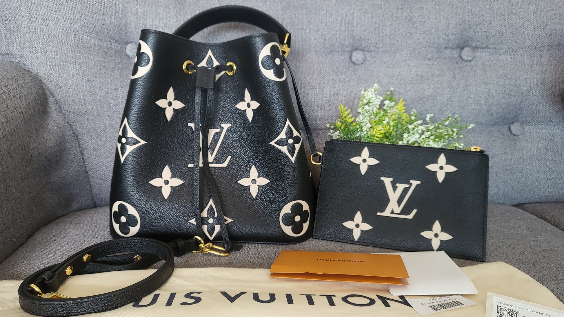 Сумка-рюкзак Louis Vuitton Neonoe Mini Черная 7082 - купить по лучшей цене