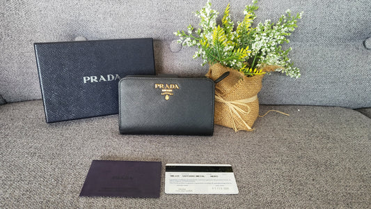 Prada Medium Saffiano Wallet