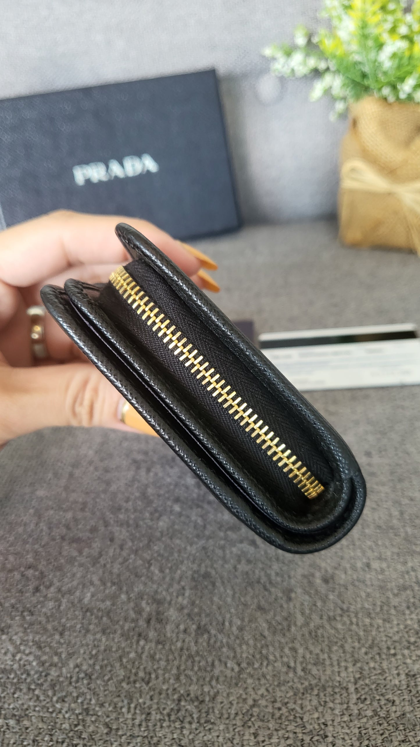 Prada Medium Saffiano Wallet