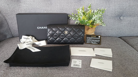 Chanel classic long wallet