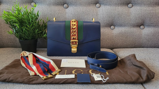 Gucci sylvie blue ghw