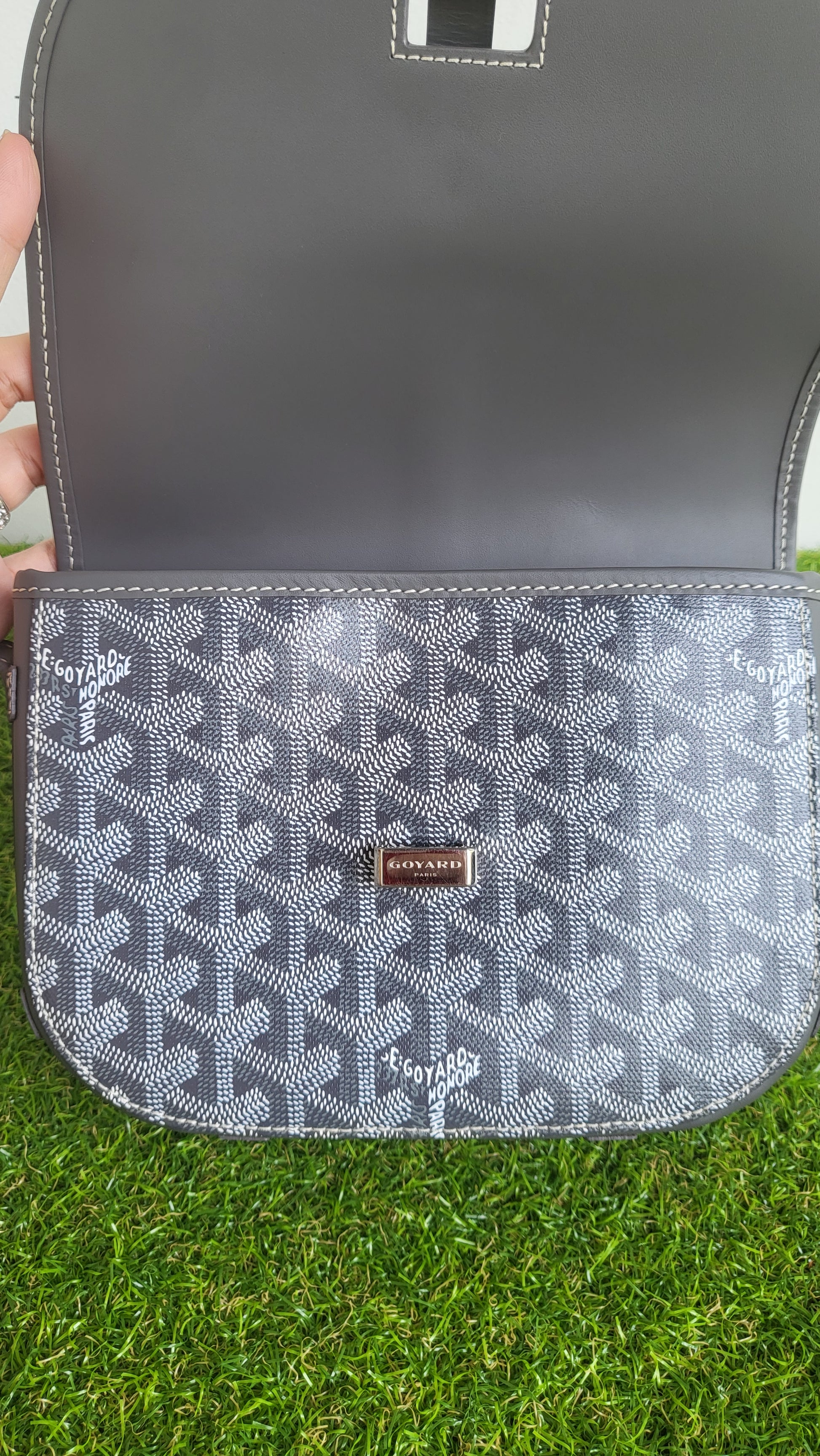 Goyard Belvedere PM 'Grey' Bag – INSTAKICKSZ LTD