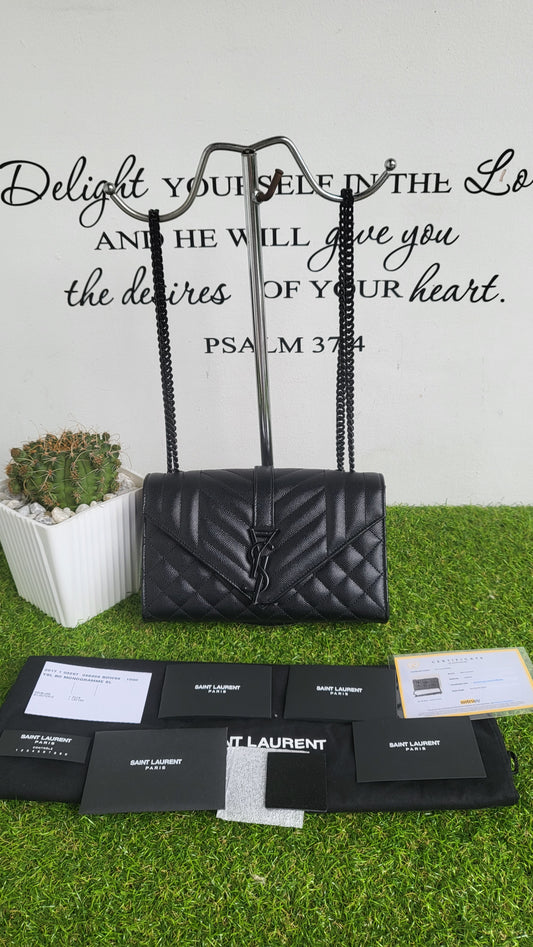 YSL small envelope flap