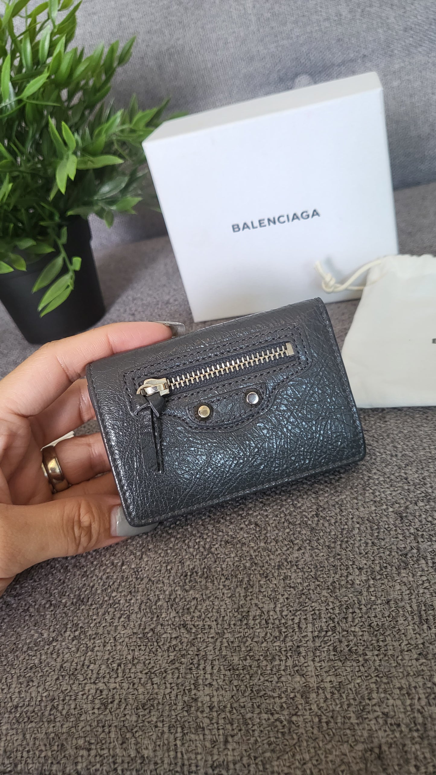 Balenciaga mini wallet