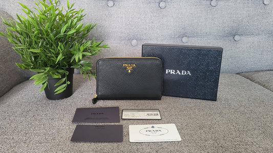 Prada Medium Saffiano Zippy