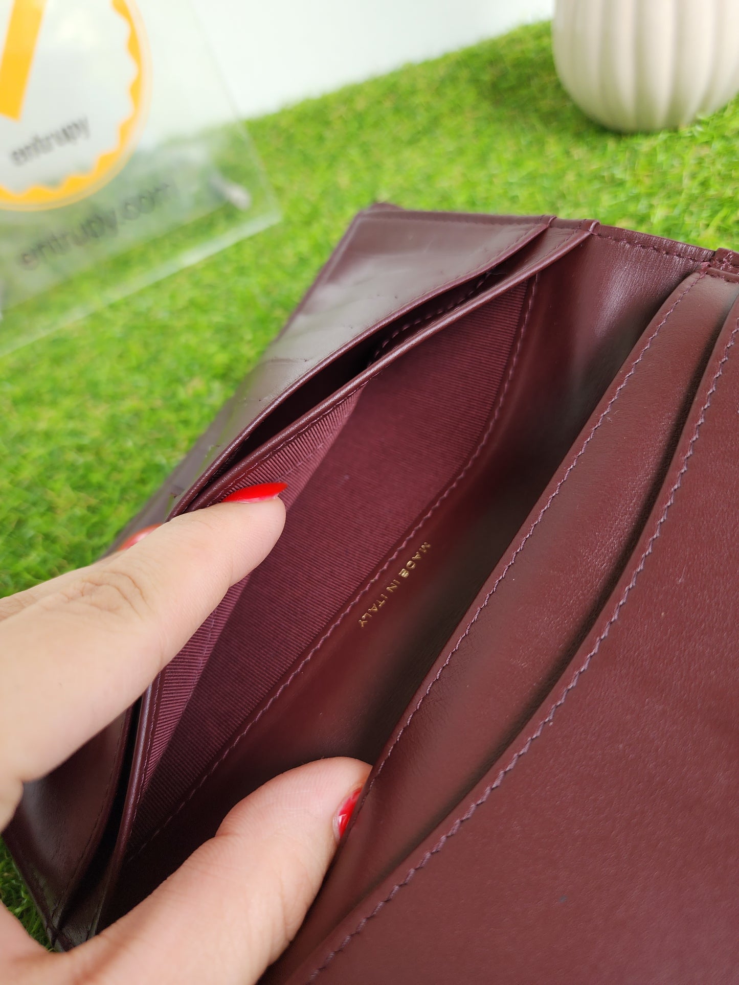 Chanel Bi fold long wallet