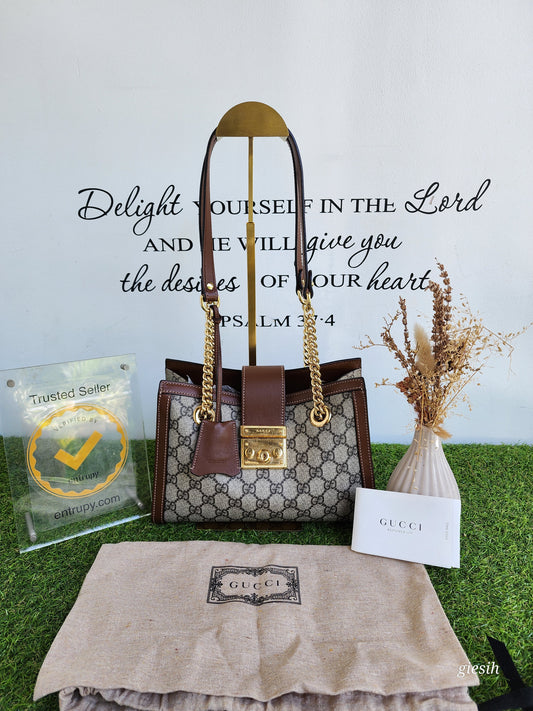 Gucci Small Padlock Tote