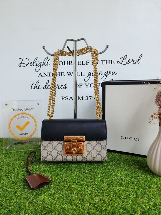 Gucci padlock small flap