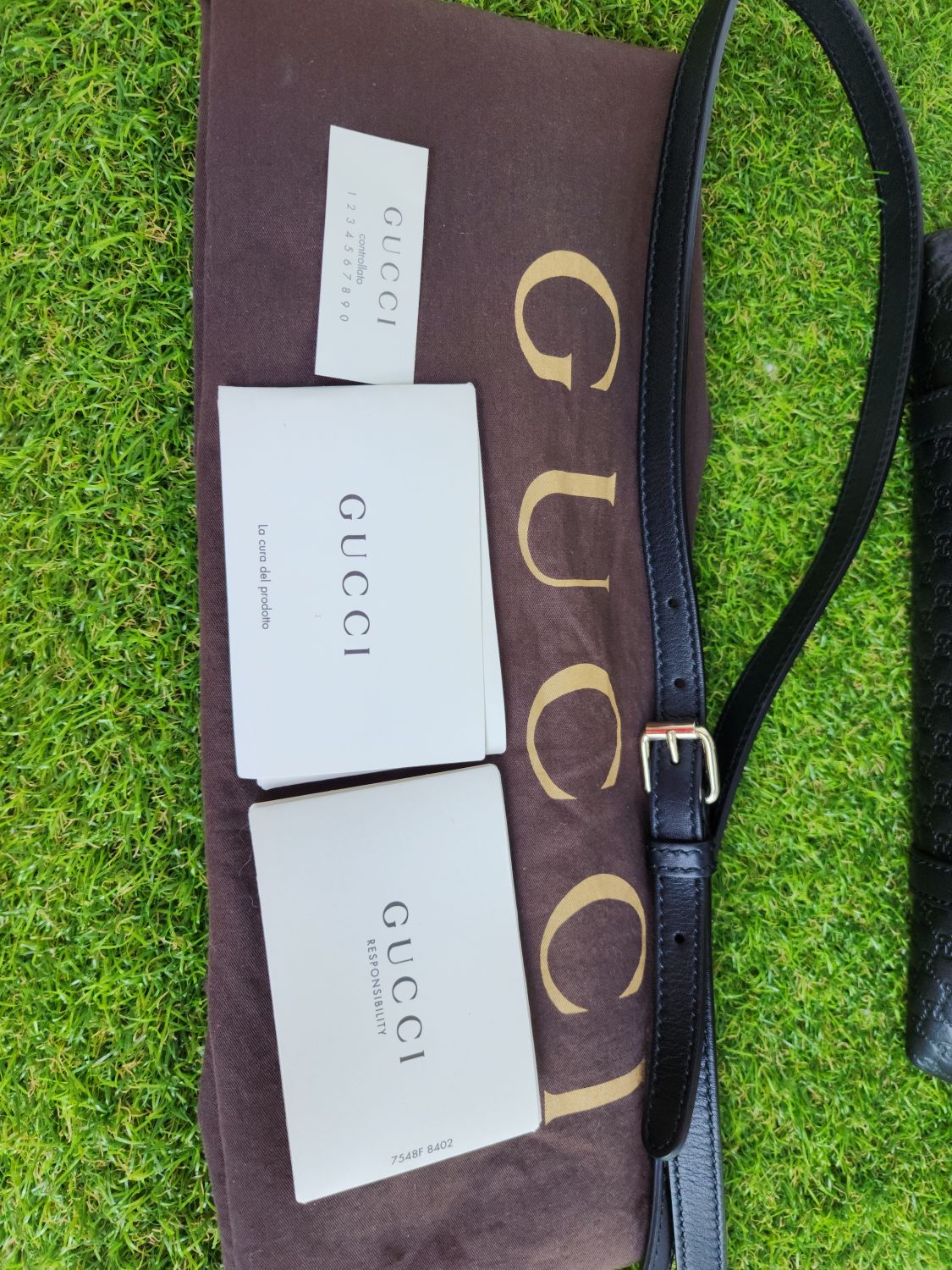 Guccisima 2 way leather bag