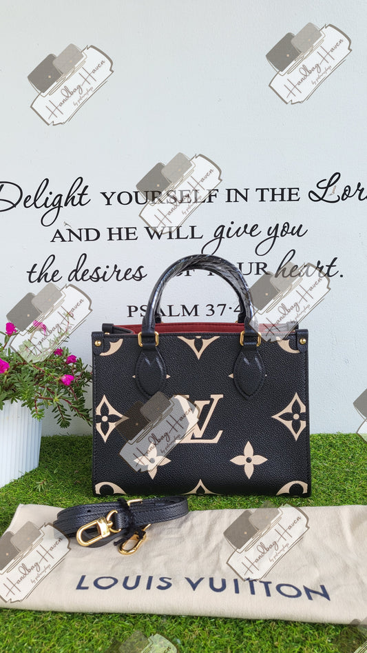 Louis Vuitton OTG PM bi color