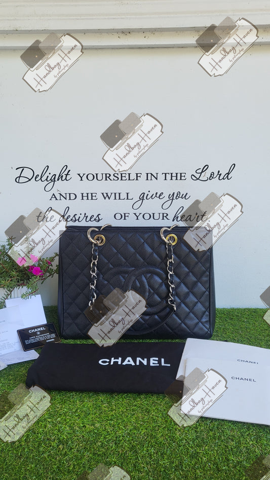 Chanel GST Black Shw series 17