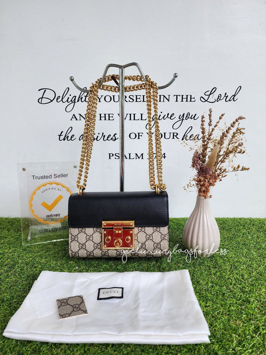 Gucci padlock small flap