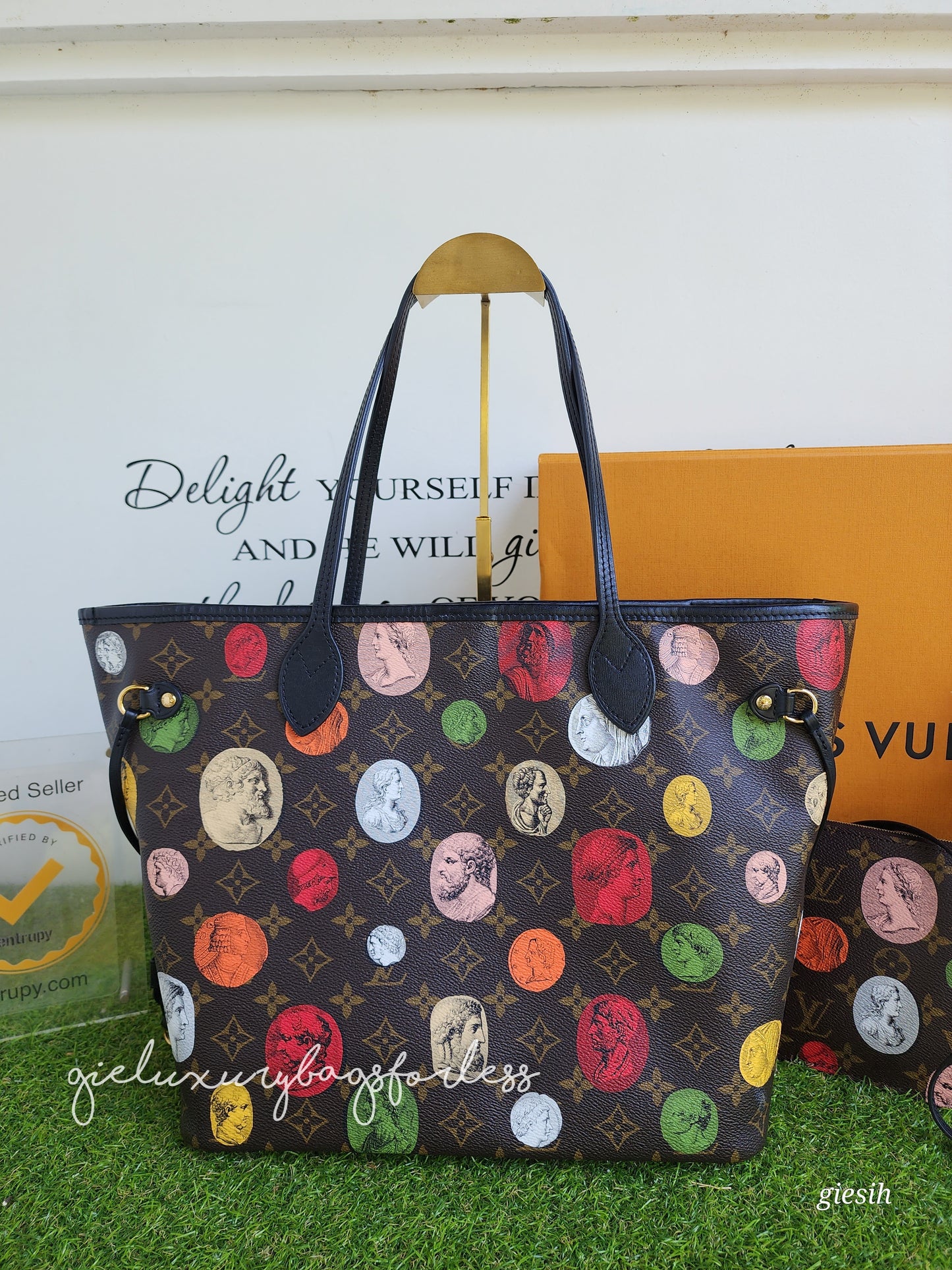 Louis Vuitton Neverfull MM Fornasetti