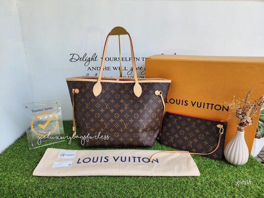 Louis Vuitton Neverfull MM Pivoine