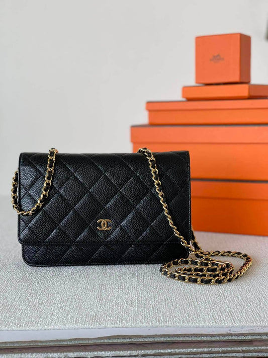Chanel WOC Caviar